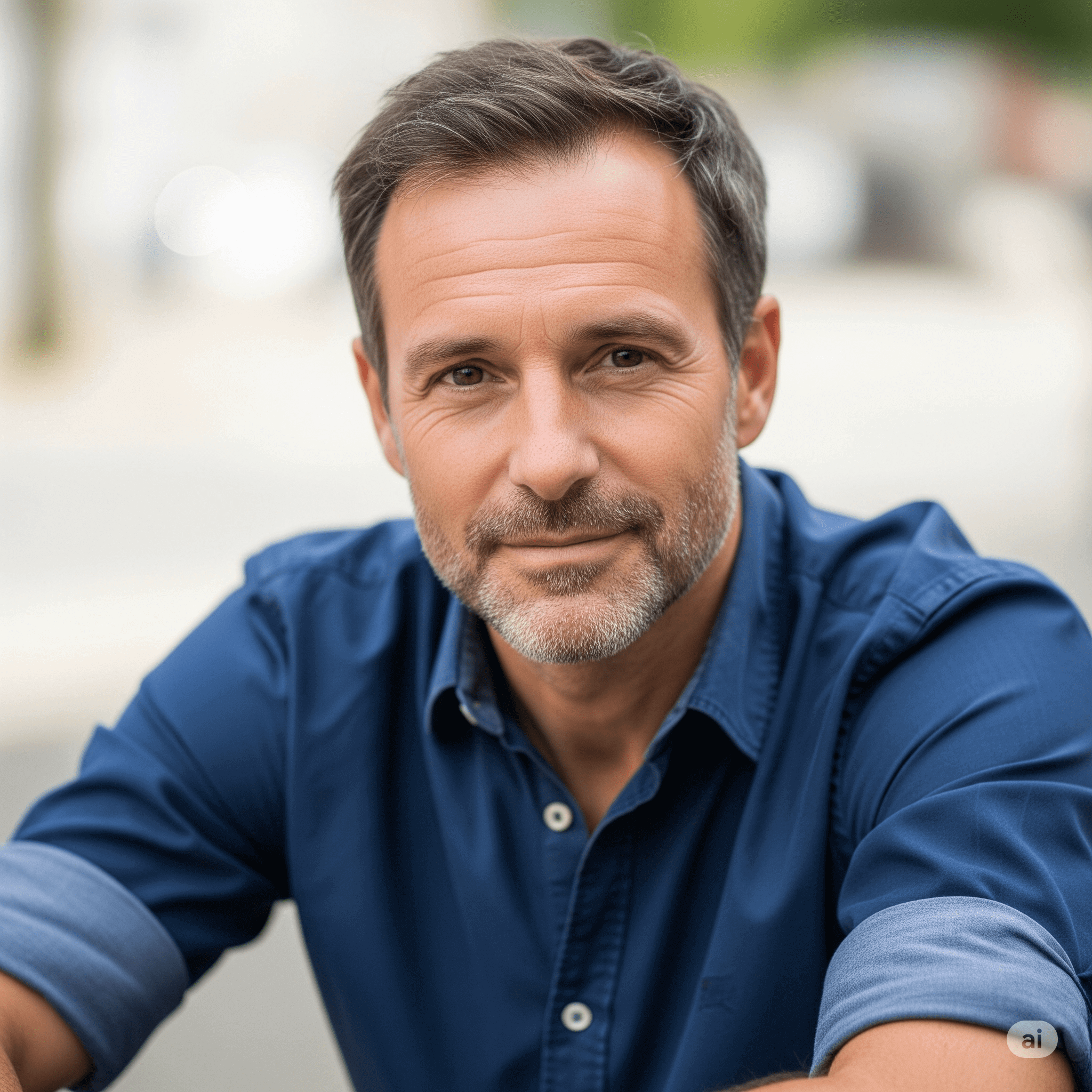 Retrato de Carlos Rodríguez, paciente de 42 años